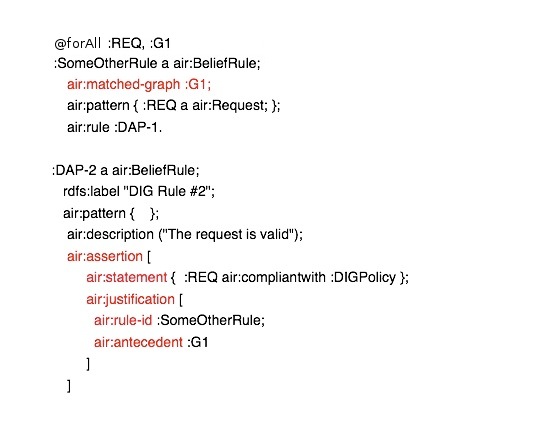 Customizing explanations example