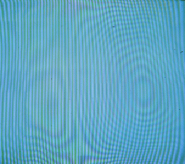 CRT morie pattern (a uniform solid color is shown)