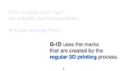 G Id Identifying 3d Prints Using Slicing Parameters