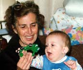 Eta with baby Daniel
