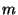 \( m \)