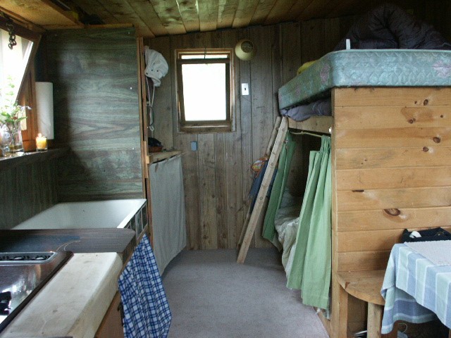 hut inside view